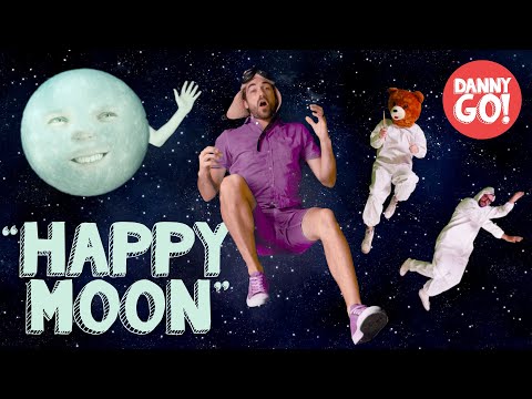 "Happy Moon" 🌝/// Danny Go! Kids Songs About Space