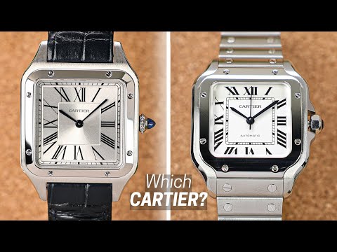 Choosing Between Two Cult-Classic Cartier Watches | Cartier Santos vs Santos Dumont