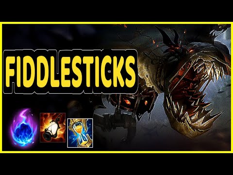 FIDDLESTICKS VS NAMI SUPPORT GAMEPLAY