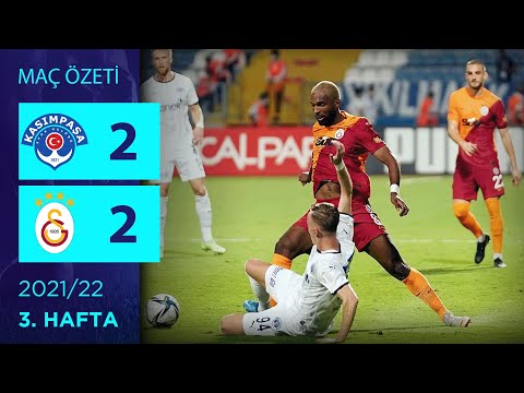 ÖZET: Kasımpaşa 2-2 Galatasaray | 3. Hafta - 2021/22