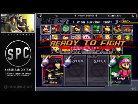 SPC14 Winners Quarters - Tai (Marth) vs CL|TheCheat (Luigi)
