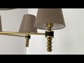Настольная лампа Lumion Montana 4429/1T, латунь-бежевый