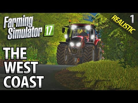Let's Play Seasons Farming Simulator 17 | The West Coast | Episode 1