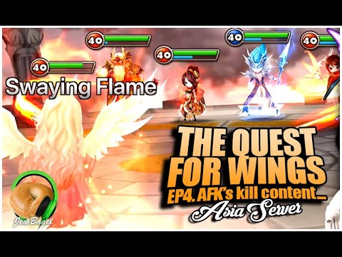 SUMMONERS WAR: The Quest For Wings (RTA Team Building Ep.4 Season 10 - AFK's are brutal)