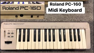 Video thumbnail for Roland PC-160 Midi keyboard ( Wilson’s music instruments 03371476660 ) by Wilsons Musical Instruments