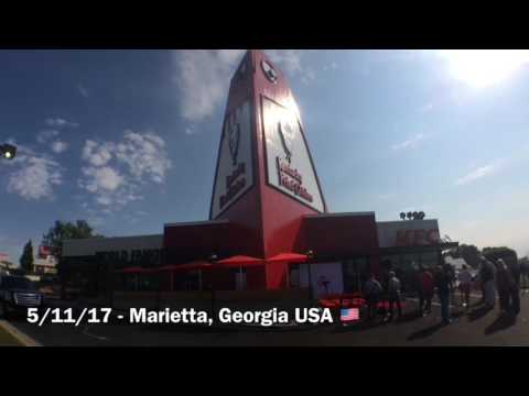 5/11/17 The #bigChicken #grandopening @kfc #marietta #chooseatl #weloveatl