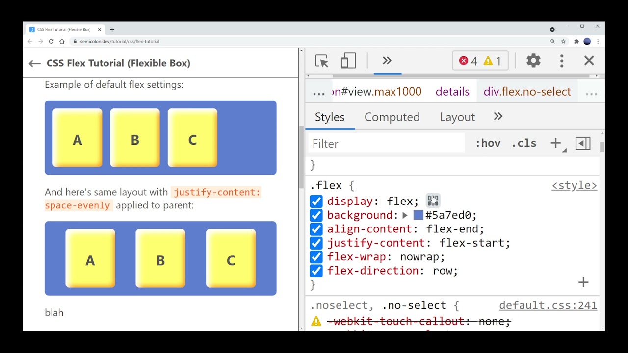 Chrome devtools just added built-in Flex editor.