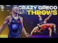 5 Minutes of Crazy Greco-Roman Wrestling Throws