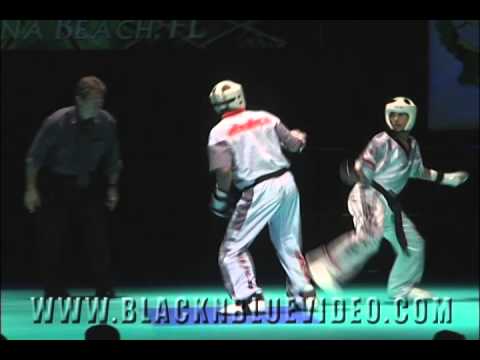 Jack Felton vs Justin Ortiz 2013 Gator Nationals Karate Tournament