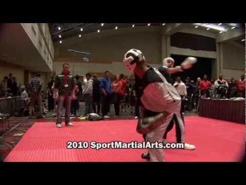 Jason Bourelly v Unknown - 30-39 men's sparring - 2010 Amerikick Internationals