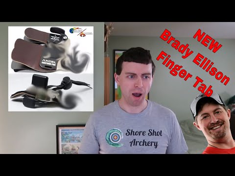 New Brady Ellison Finger Tab The Contour Pro By TRU Ball Axcel Archery My Thoughts