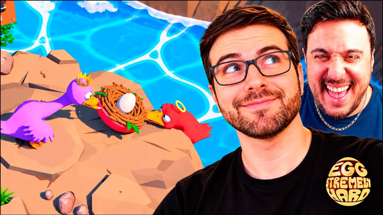🥚¡EL JUEGO DEL HUEVO MÁS DIFÍCIL DEL MUNDO! 😂 con FARGAN | An Eggstremely Hard Game