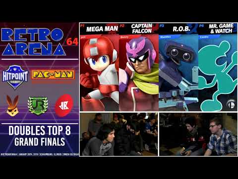 Retro Arena 64 Ultimate Doubles GRAND FINALS - yeti + Fatality [L] vs 8BitMan + Maister [L]