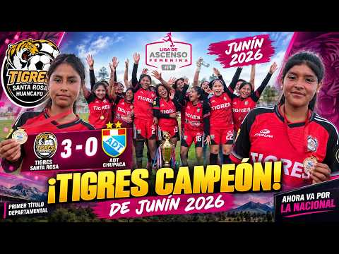 🏆 ¡TIGRES CAMPEÓN DE JUNÍN! | Venció 3-0 al ADT y va por la Nacional 🇵🇪