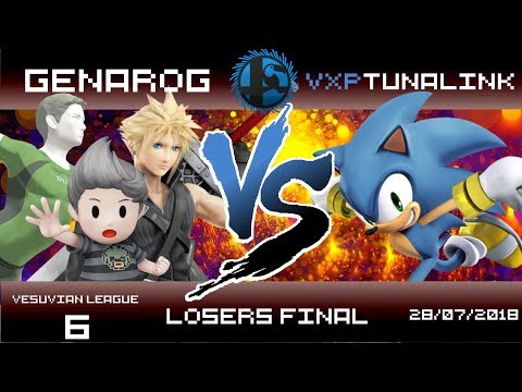 Vesuvian League VI - Genarog (Lucas,Cloud,WFT) VS VXP | Tunalink (Sonic) - Losers Final
