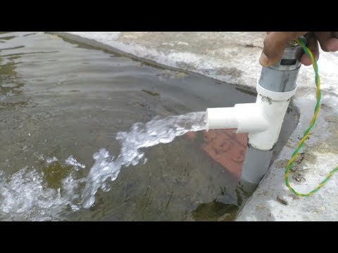 How to Make Powerful Pvc Water pump with 775 motar