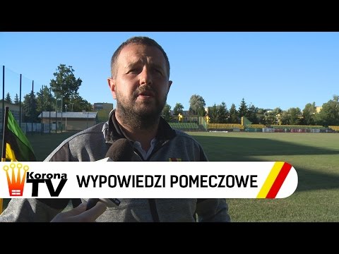 Wypowiedzi po sparingu Siarka Tarnobrzeg - Korona Kielce 1:3 (06.07.2016 r.)