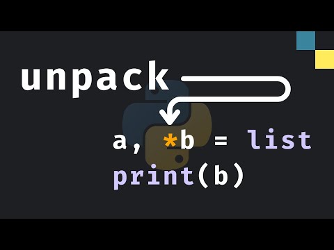 Python Unpacking Operator