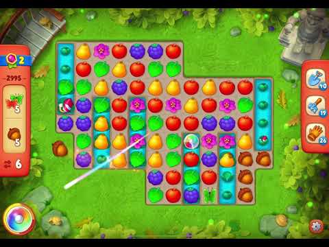 GardenScapes Level 2995 no boosters (14 moves)