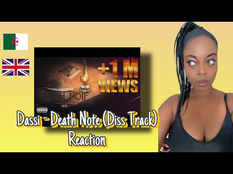 Dassi - Death Note (Diss Track) 🇬🇧 Reaction - First Time Listening to #Dassi 🇩🇿🔥