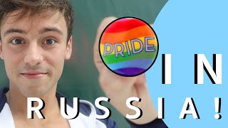Tom Daley megkezdte melegjogi kampányát Oroszországban