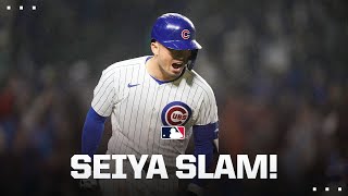 Seiya Suzuki's first career grand slam! 鈴木誠也特大号放つ