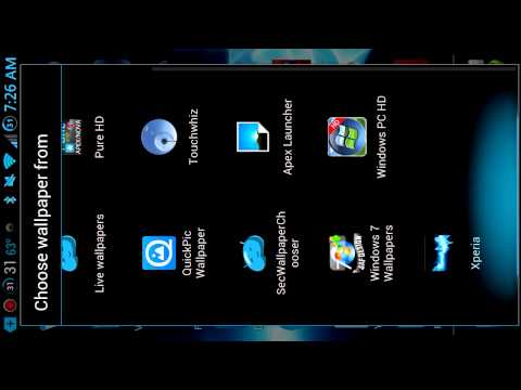 SETTING WALLPAPER ON YOUR ANDROID DEVICE