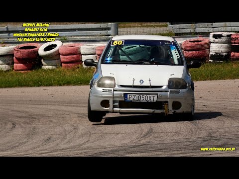 WINKEL Mikołaj - RENAULT CLIO - wwtech SuperOES 7 Runda Tor Kielce 15-07-2023