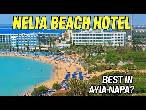 Nelia Beach Hotel Ayia Napa Review 2025 🇨🇾 | Full Tour, Rooms, Pool & Beach