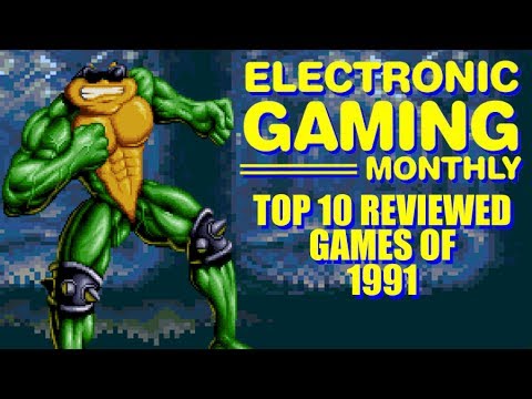Electronic Gaming Monthly's Best Reviewed Games of 1991 - Defunct Games