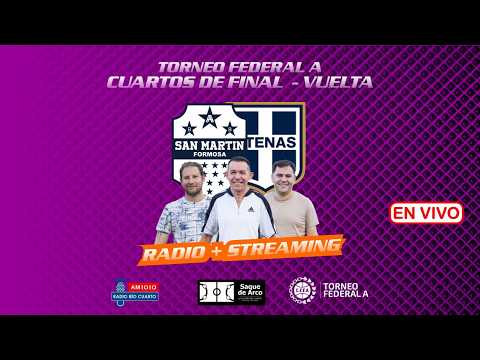🔴 EN VIVO | SAN MARTÍN DE FORMOSA VS ATENAS  | TORNEO FEDERAL A 2026