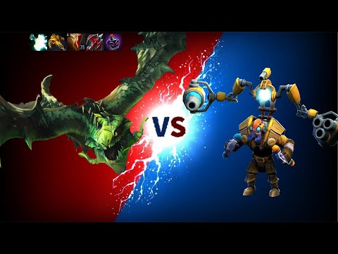 viper vs tinker amazing game✌️👊 گیم پلی بازی دوتا 2