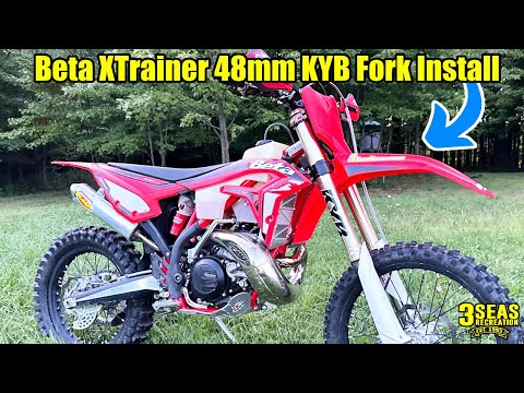 48 mm KYB Fork Conversion! 2023 Beta Xtrainer