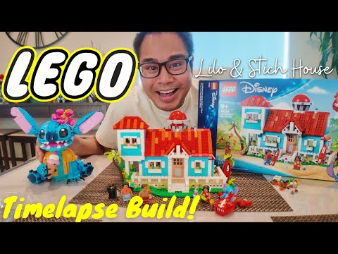 Die perfekte Geschenkidee für Weihnachten/Geburtstag! LEGO Lilo & Stitch Haus-Set! Link zum Kauf ...