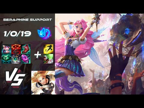SUPPORT Seraphine vs Lux - EU Challenger Patch 14.24