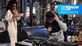 Sam Perry &amp; Kelly Rowland: Freestyle Looping (The Voice Australia 2018)