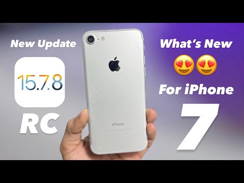 New Update for iPhone 7 - iOS 15.7.8 RC - New Features & Changes