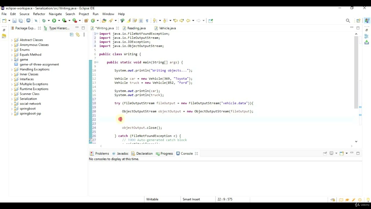 30. Serialization | Java Programming Complete Beginner to Advanced | #launchedtv