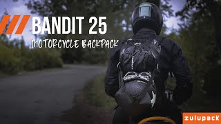 Bandit 25 - Sac à dos moto imperméable
