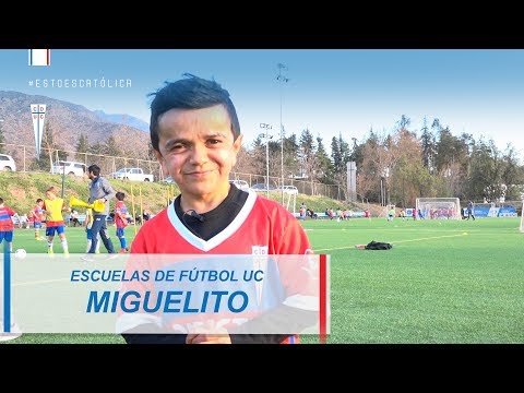 MIGUELITO fue la FIGURA de la clase de Escuela Fútbol UC | 🔵⚪Cruzados