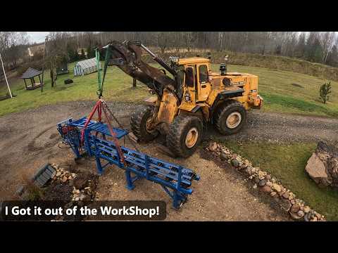 Finishing the Roller Deck & moving it out of the workshop