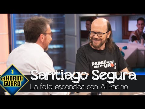 El motivo por el que Santiago Segura esconde su fotografía con Al Pacino - El Hormiguero