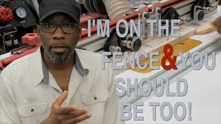 I'M STAYING ON THE FENCE!