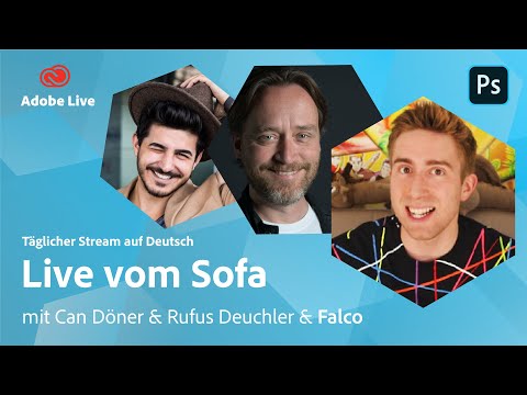 Illustration mit Can, Rufus & Falco | Adobe Live