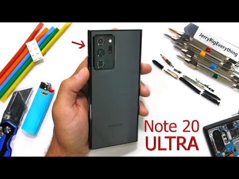 Galaxy Note 20 Ultra Durability Test – What is ‘Victus’ Glass?