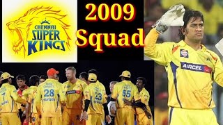 Chennai Super Kings squad | csk 2009 | ipl 2009 | all about cricket only | csk | ipl | Ms Dhoni