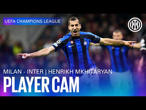 PLAYER CAM | HENRIKH MKHITARYAN VS MILAN ⚫🔵📹