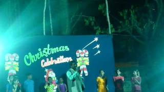Rev.Dr.Ch.Vasanth Rao's folk song at ACTC Slum Children Christmas Prog.MOV