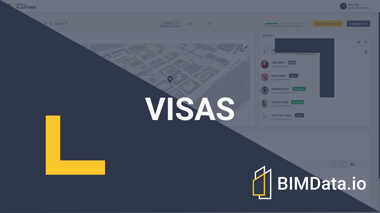 BIMData.io Tuto Visa