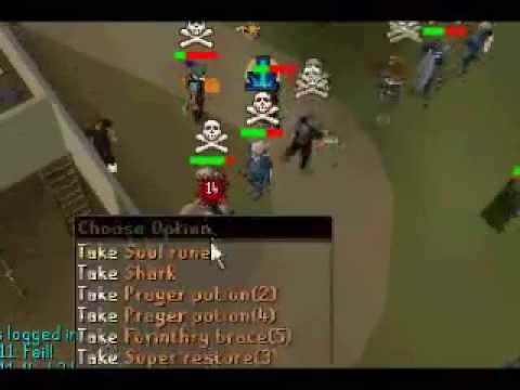 Mut3d Pker PvP Vid 1 (Xxxmagicxxx4 , Dr Myth , Mut3d Pker). Defil3d Dies.